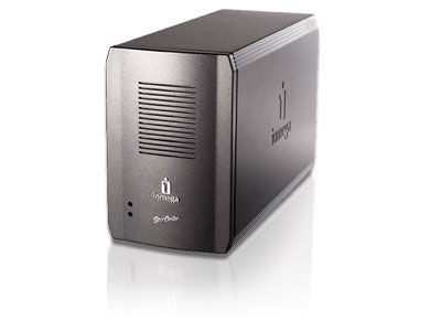 Iomega StorCenter Network Hard Drive 1TB (2HD x 500GB) external hard drive 7200 RPM Black