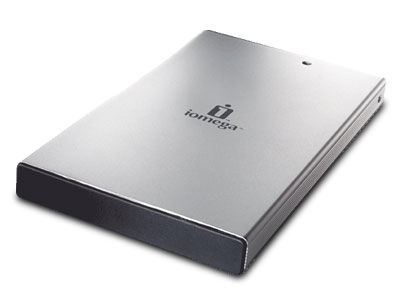 Iomega 250GB Hi-Speed USB 2.0 external hard drive 4200 RPM Silver