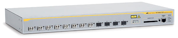Allied Telesis 1000SX/LC x 8 ports managed Gigabit Ethernet switch w/ 4 SFP bays