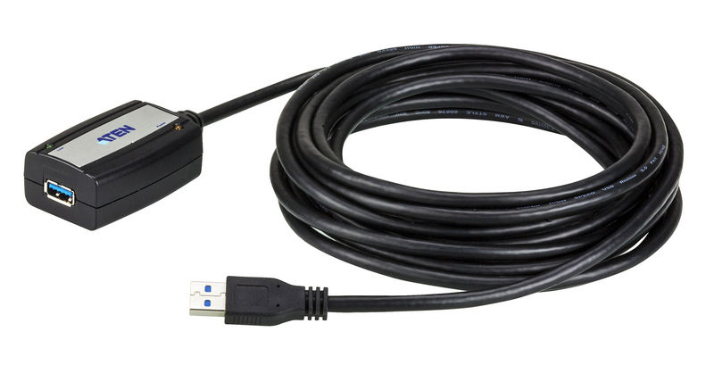 ATEN UE350A USB cable USB 3.2 Gen 1 (3.1 Gen 1) 5 m USB A 5 Gbit/s Black