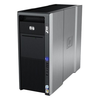 HP 800 Intel® Xeon® 5000 Sequence E5620 48 GB DDR3-SDRAM 1.5 TB Windows 7 Professional Minitower Workstation Black