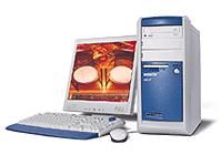 Acer Veriton 7626-Minitower +US keyboard Intel® Pentium® 4 0.25 GB DDR-SDRAM 40 GB PC