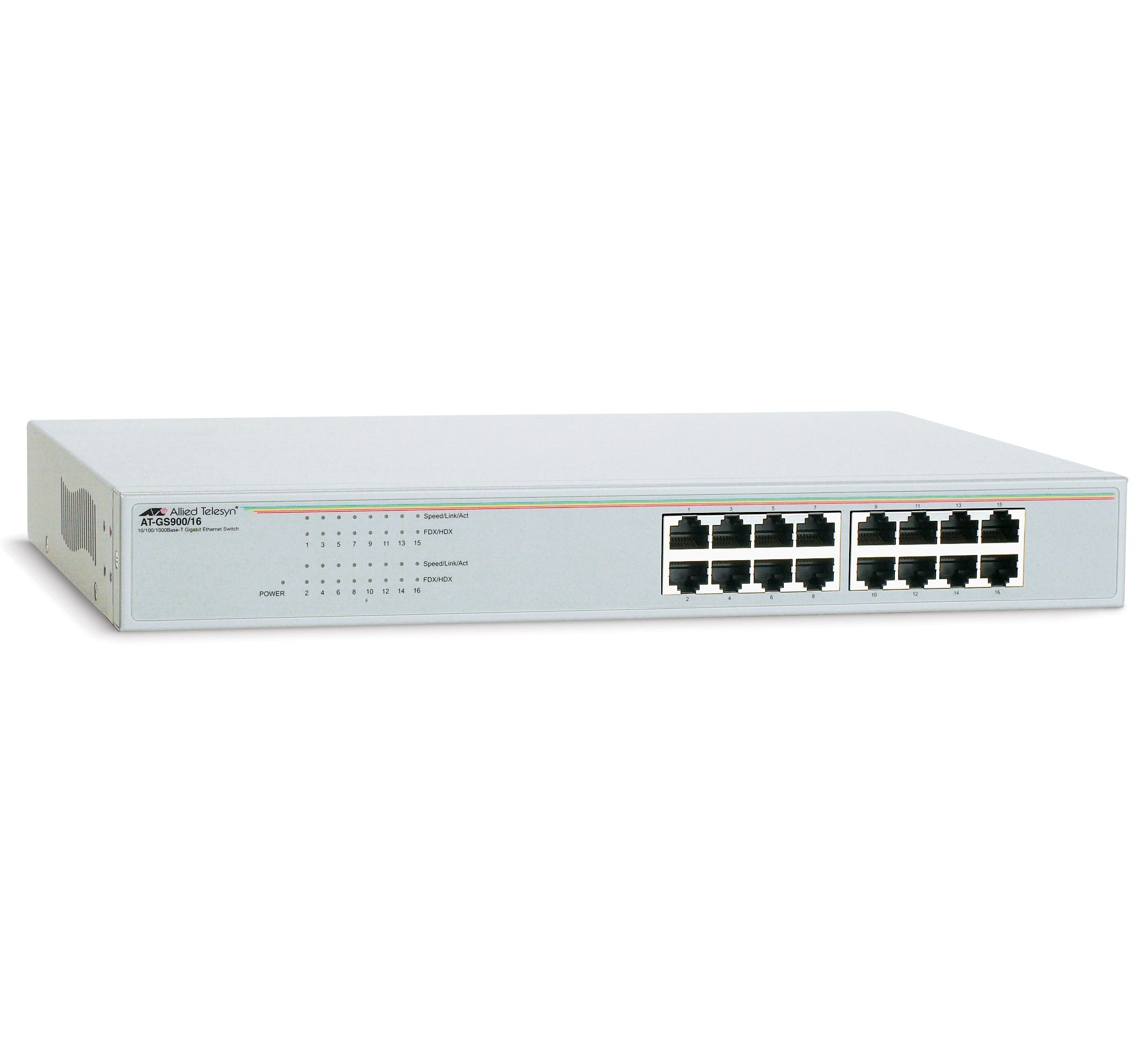 Allied Telesis 10/100/1000T x 16 ports unmanaged Gigabit switch