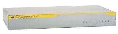 Allied Telesis 10/100T x 5 ports ADSL annex B Router, 1x PIC slot, 1x Async console / modem port wired router White
