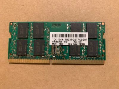 HP 16GB DDR4-2666MHz CL19 SODIMM Laptop Memory RAM 937438-850