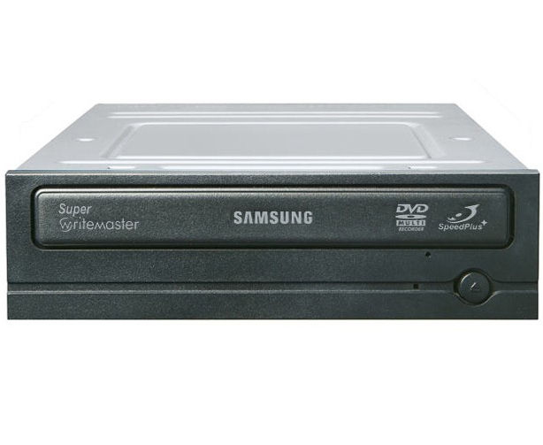 Samsung SpeedPlus™ DVD-Writer 20x, Black, Nero Software optical disc drive Internal