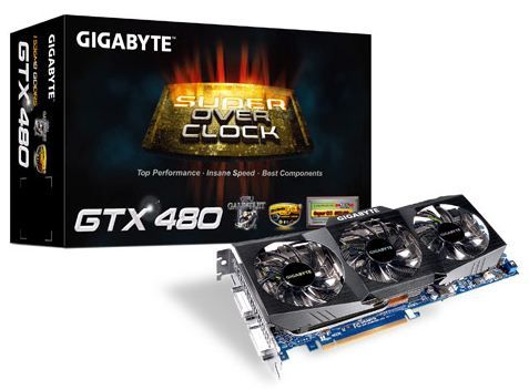 GIGABYTE N480S15I graphics card NVIDIA GeForce GTX 480 1.5 GB GDDR5