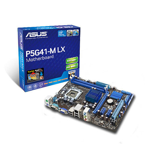 ASUS P5G41-M LX Intel® G41 LGA 775 (Socket T) micro ATX