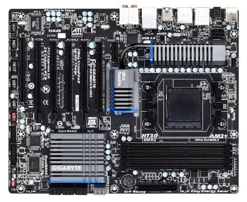 GIGABYTE GA-990FXA-UD5 motherboard AMD 990FX Socket AM3+ ATX