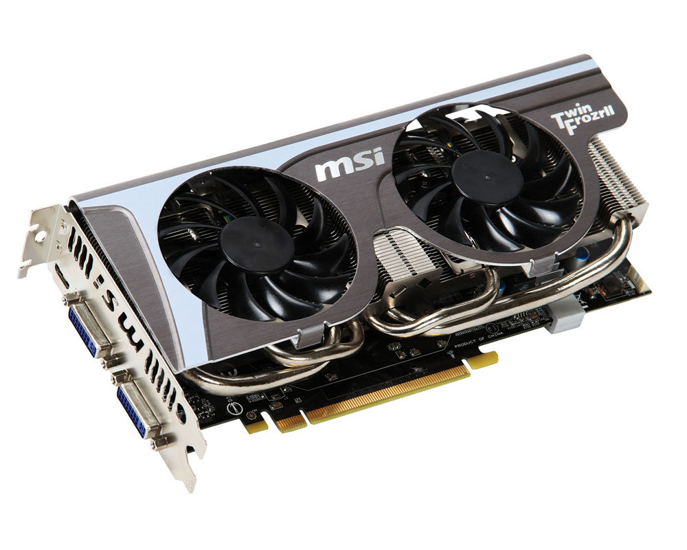MSI N560GTXTWINFROZRIIOC graphics card NVIDIA GeForce GTX 560 1 GB GDDR5