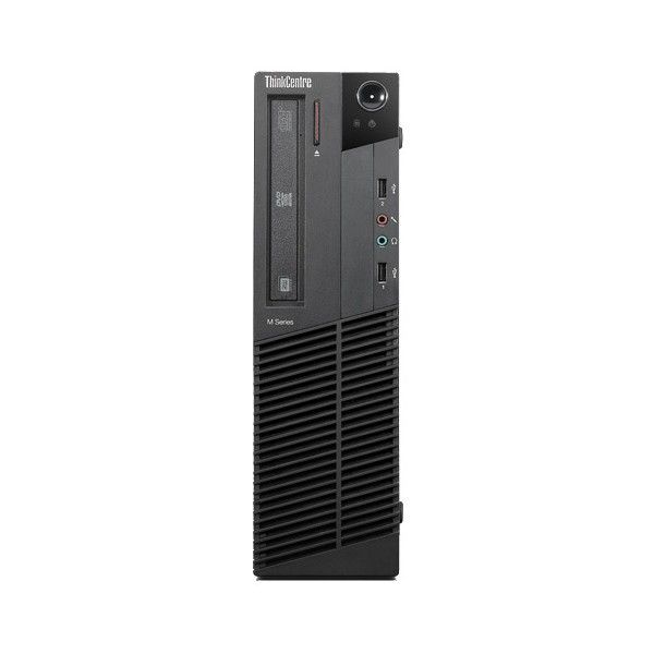 Lenovo ThinkCentre M81 SFF Intel® Core™ i3 i3-2100 2 GB DDR3-SDRAM 320 GB Windows 7 Professional PC Black