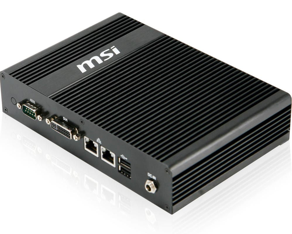 MSI Wind Box 9A19-2716 Intel Pentium Mobile N270 1 GB DDR2-SDRAM 160 GB HDD SFF Mini PC Black