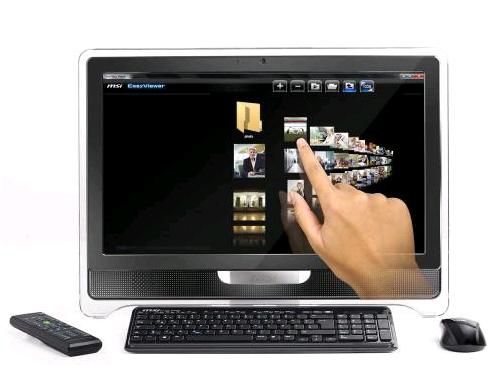 MSI AE2280 Intel® Core™ i3 i3-540 54.6 cm (21.5") 1920 x 1080 pixels Touchscreen 4 GB DDR3-SDRAM 640 GB AMD Radeon HD 5430 Windows 7 Home Premium Black