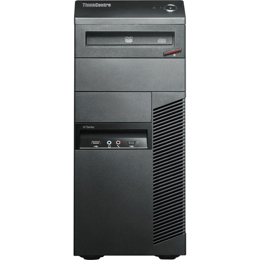 Lenovo ThinkCentre M91p Intel® Core™ i7 i7-2600 4 GB DDR3-SDRAM 500 GB Windows 7 Professional Tower PC Black