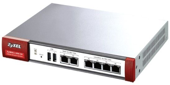 Zyxel ZyWALL USG 50 hardware firewall 0.18 Gbit/s