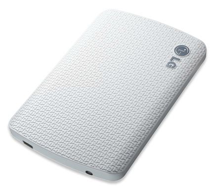 LG HXD7 1TB external hard drive 5400 RPM 2.5" White