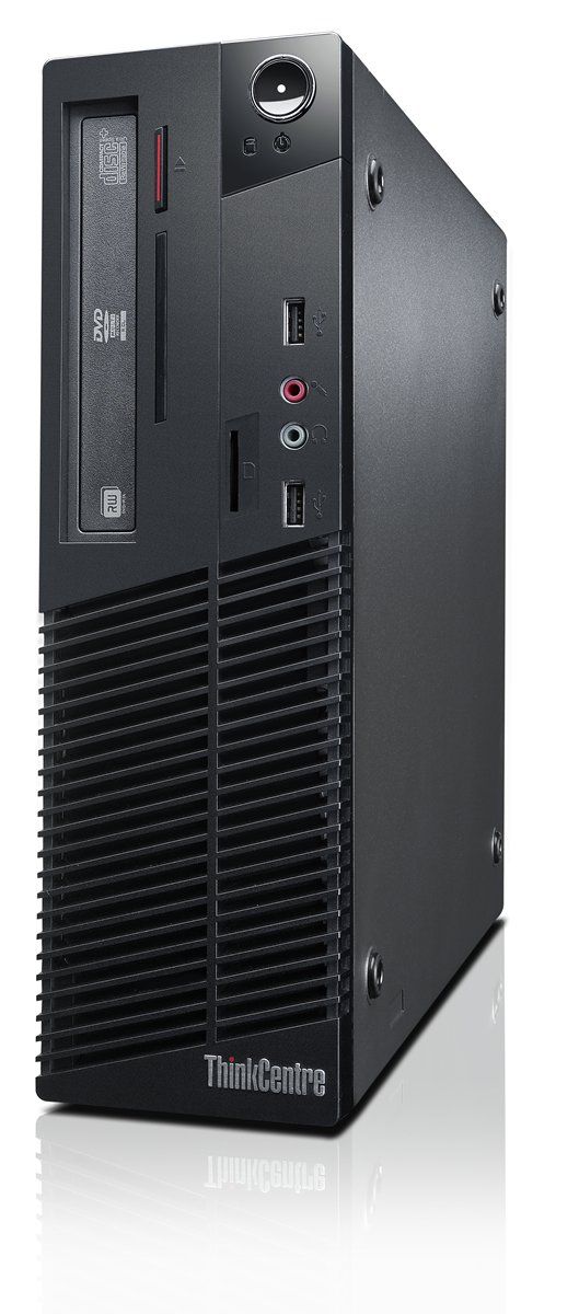 Lenovo ThinkCentre M75e AMD Athlon II X2 B24 2 GB DDR3-SDRAM 500 GB AMD Radeon 3000 Windows 7 Professional SFF PC Black