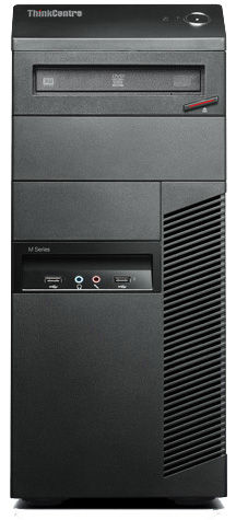 Lenovo ThinkCentre M91p Intel® Core™ i7 i7-2600 2 GB DDR3-SDRAM 500 GB Intel® HD Graphics Windows 7 Professional Tower PC Black