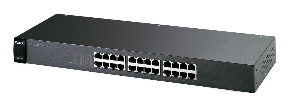 Zyxel ES1100-24 Unmanaged Black
