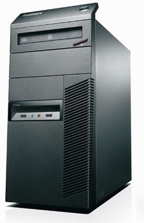 Lenovo ThinkCentre M81 Intel® Pentium® G620 2 GB DDR3-SDRAM 320 GB Windows 7 Professional Tower PC Black