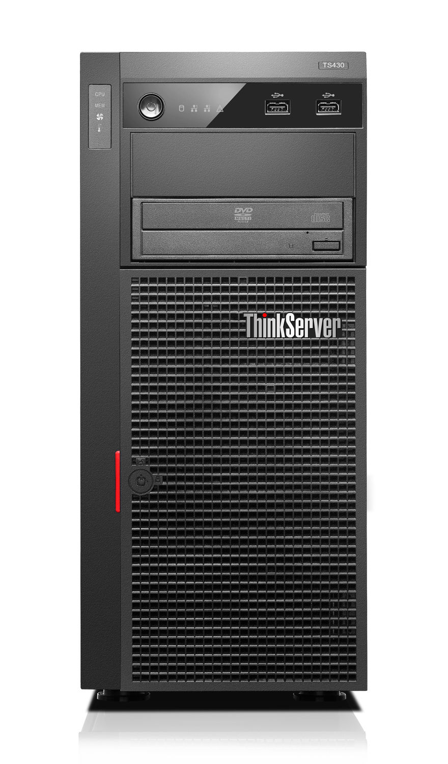 Lenovo ThinkServer TS430 server 0 GB Tower (5U) Intel® Core™ i3 i3-2100 3.1 GHz 2 GB DDR3-SDRAM
