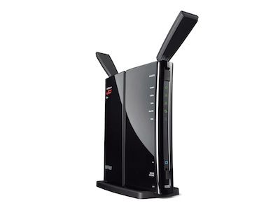 Buffalo WZR-HP-AG300H wireless router Gigabit Ethernet Black