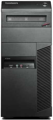 Lenovo ThinkCentre M81 Intel® Core™ i3 i3-2100 2 GB DDR3-SDRAM 320 GB Windows 7 Professional Tower PC Black