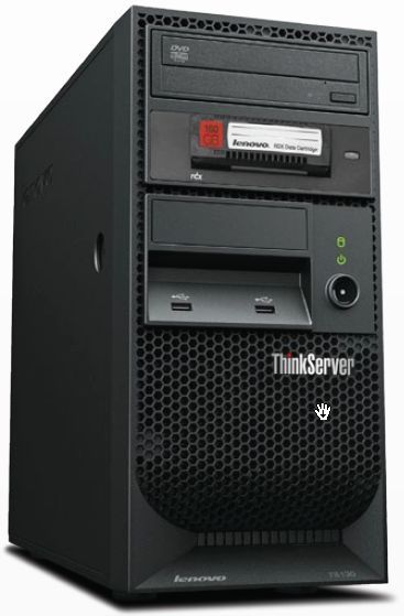 Lenovo ThinkServer TS130 server 250 GB Rack (4U) Intel® Pentium® G840 2.8 GHz 2 GB DDR3-SDRAM 280 W