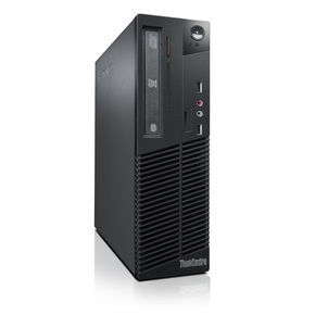 Lenovo ThinkCentre M71e Intel® Core™ i3 i3-2100 2 GB DDR3-SDRAM 250 GB Windows 7 Professional SFF PC Black
