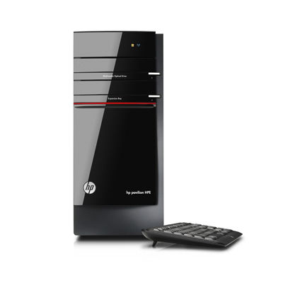HP Pavilion h8-1020nl Intel® Core™ i7 i7-2600 6 GB DDR3-SDRAM 2 TB AMD Radeon HD 6570 Windows 7 Home Premium Desktop PC Black