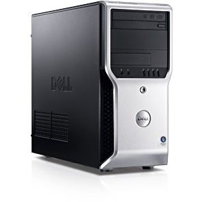 DELL Precision T1500-E222 Intel® Core™ i5 i5-680 4 GB DDR3-SDRAM Windows 7 Professional Minitower Workstation Black, Silver