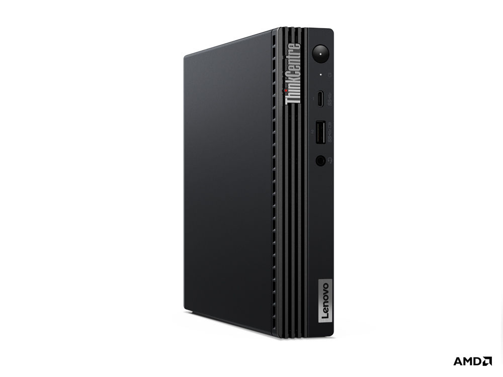 Lenovo ThinkCentre M75q AMD Ryzen™ 3 PRO 5350GE 8 GB DDR4-SDRAM 256 GB SSD Windows 11 Pro Mini PC Black
