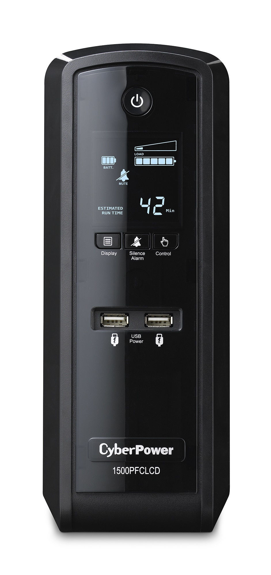 CyberPower CP1500EPFCLCD uninterruptible power supply (UPS) Line-Interactive 1.5 kVA 900 W 6 AC outlet(s)