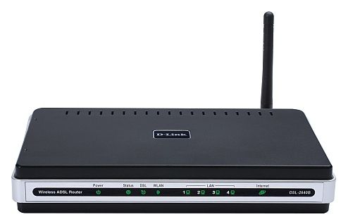 D-Link DSL-2640B wireless router Fast Ethernet Black
