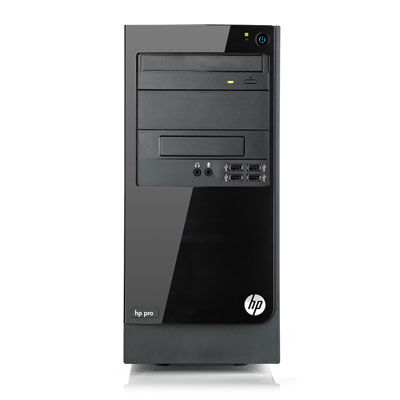 HP Pro 3300 Intel® Pentium® G840 2 GB DDR3-SDRAM 500 GB Windows 7 Professional Micro Tower PC Black