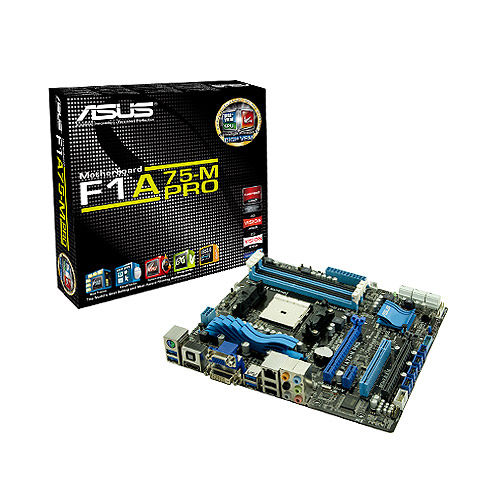 ASUS F1A75-M PRO AMD A75 Socket FM1 mini ATX