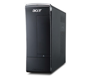 Acer Aspire 990 Intel® Core™ i3 i3-2100 4 GB DDR3-SDRAM 1 TB NVIDIA® GeForce® 405 Windows 7 Home Premium SFF PC Black
