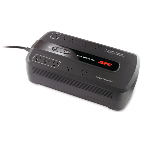 APC Back-UPS 750VA uninterruptible power supply (UPS) 0.75 kVA 450 W 10 AC outlet(s)
