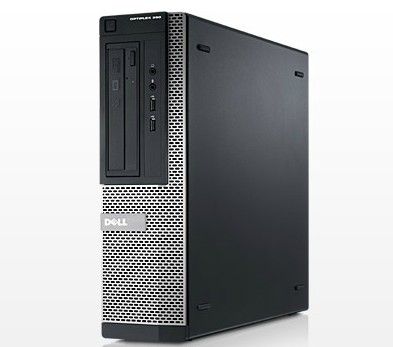 DELL OptiPlex 390 DT Intel® Core™ i3 i3-2100 2 GB DDR3-SDRAM 250 GB Windows 7 Professional Desktop PC Black