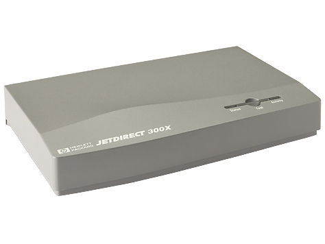 HP JetDirect 300x print server Ethernet LAN Grey