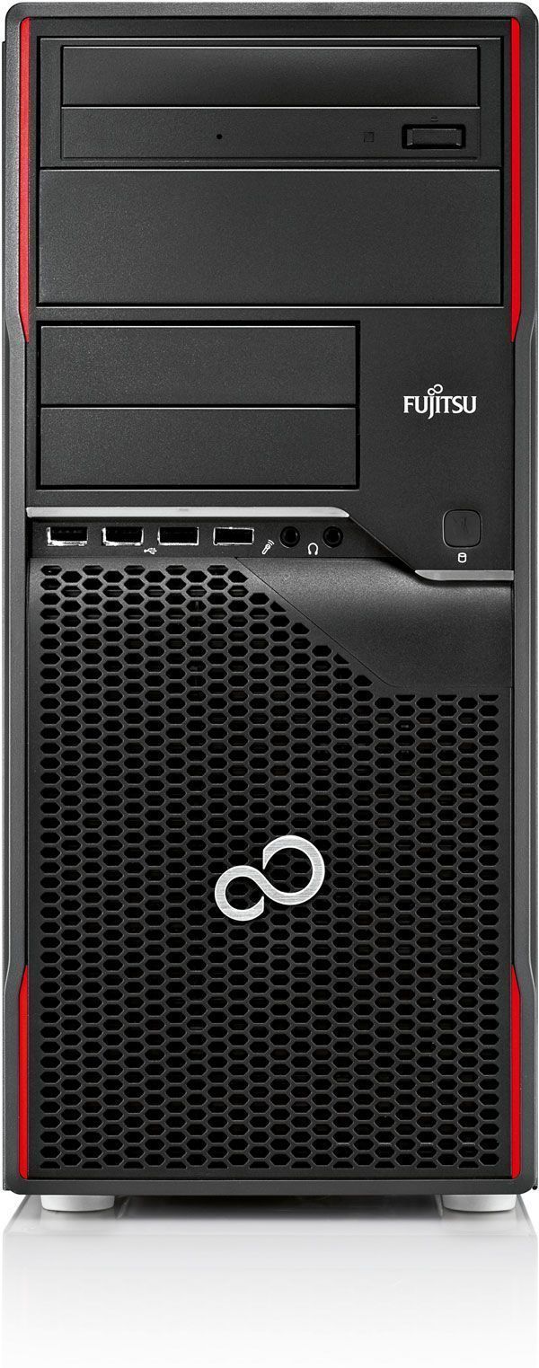 Fujitsu CELSIUS W410 Intel® Core™ i5 i5-2500 4 GB DDR3-SDRAM Windows 7 Professional Tower Workstation Black