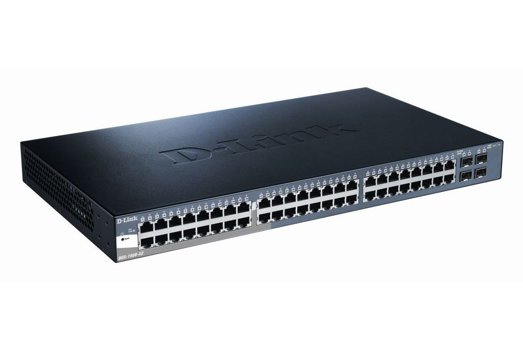 D-Link DGS-1500-52 network switch Managed Silver