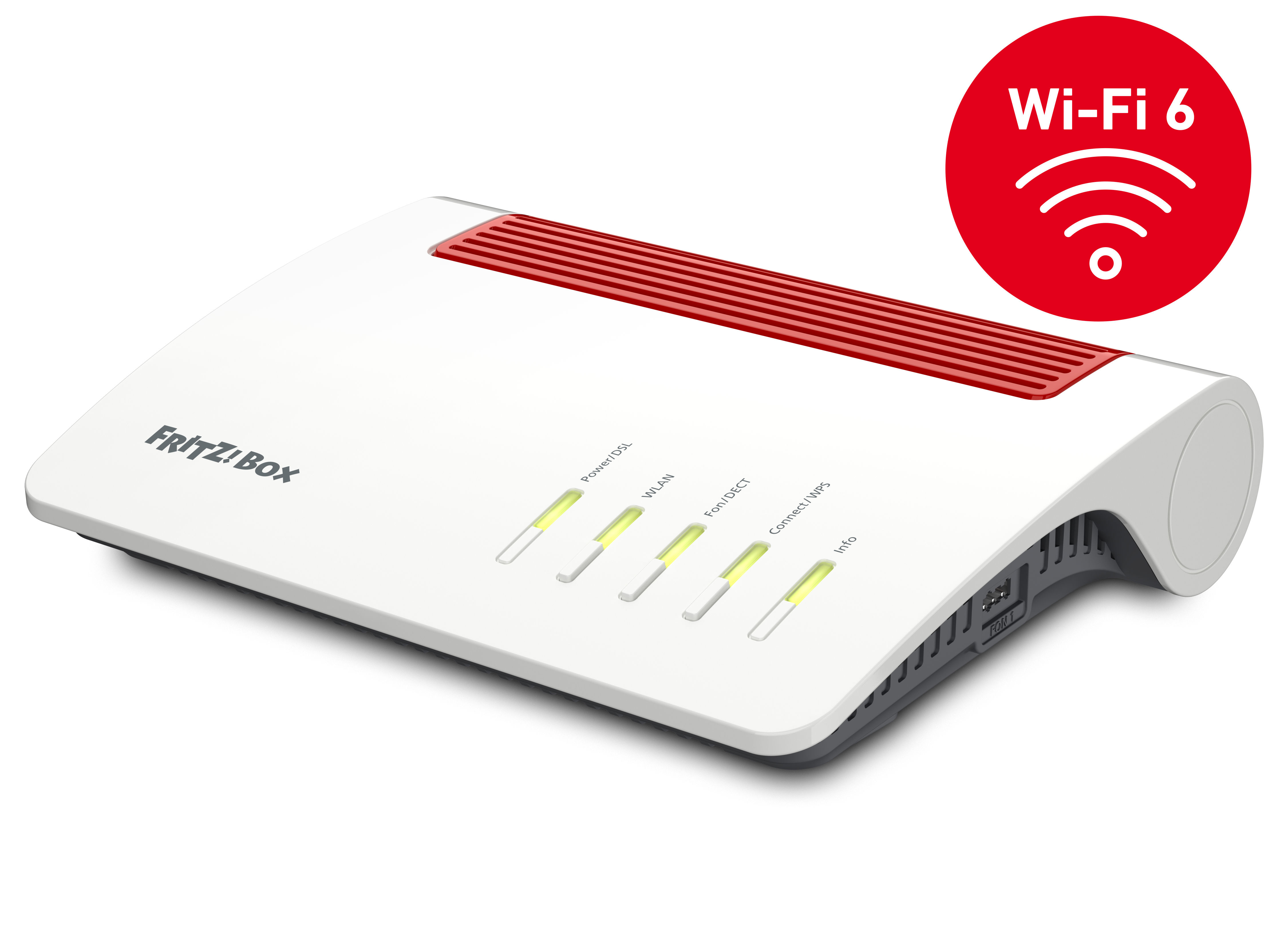Box 7590 AX wireless router Gigabit Ethernet Dual-band (2.4 GHz / 5 GHz) White