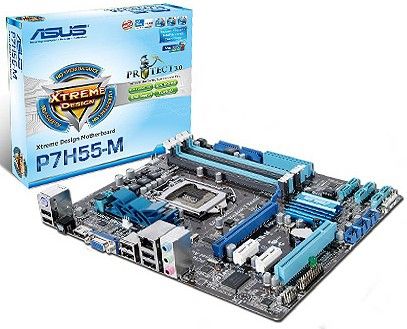 ASUS P7H55-M Intel® H55 LGA 1156 (Socket H) ATX