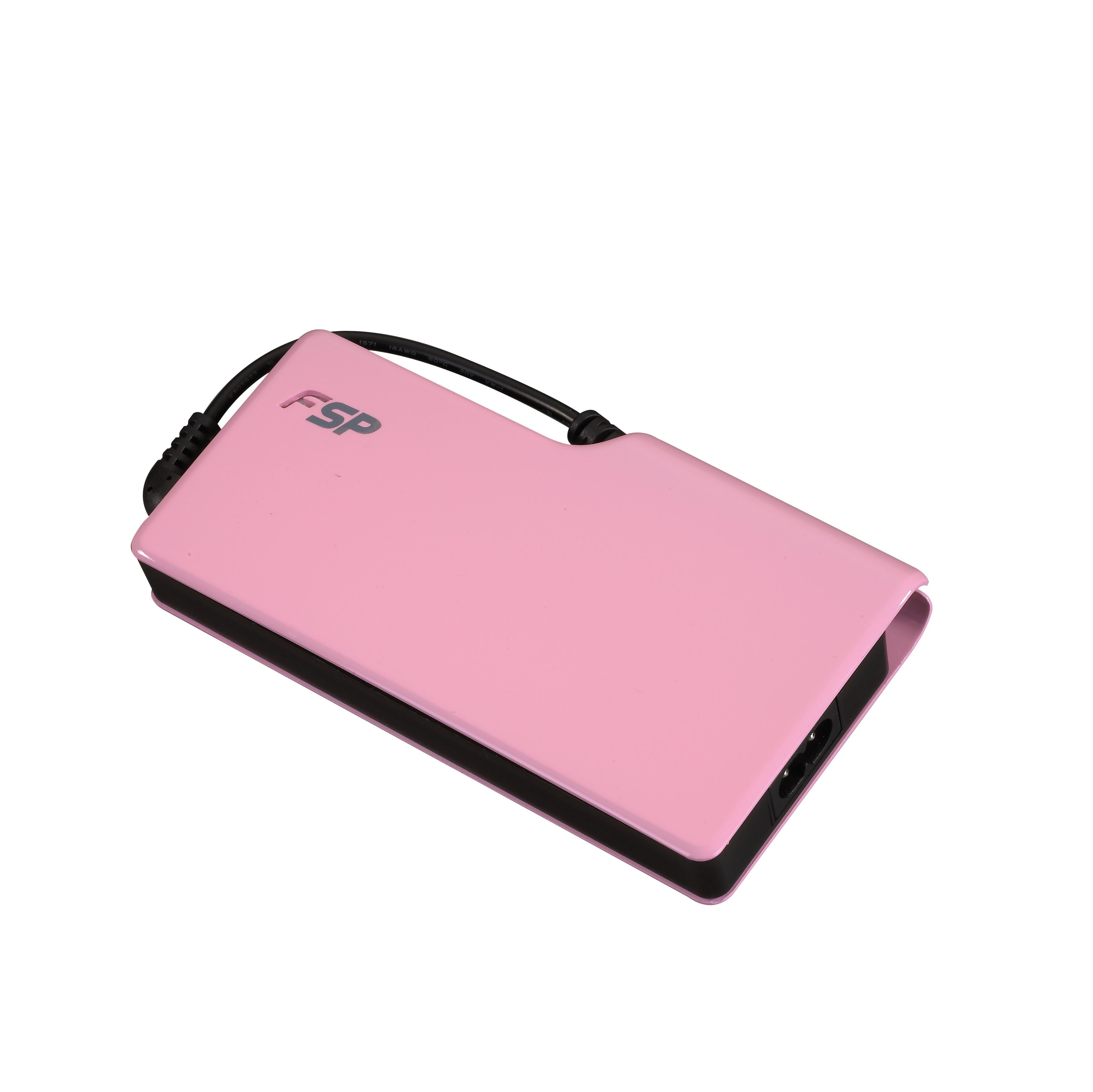FSP NB Q90 Plus power adapter/inverter Indoor 90 W Pink