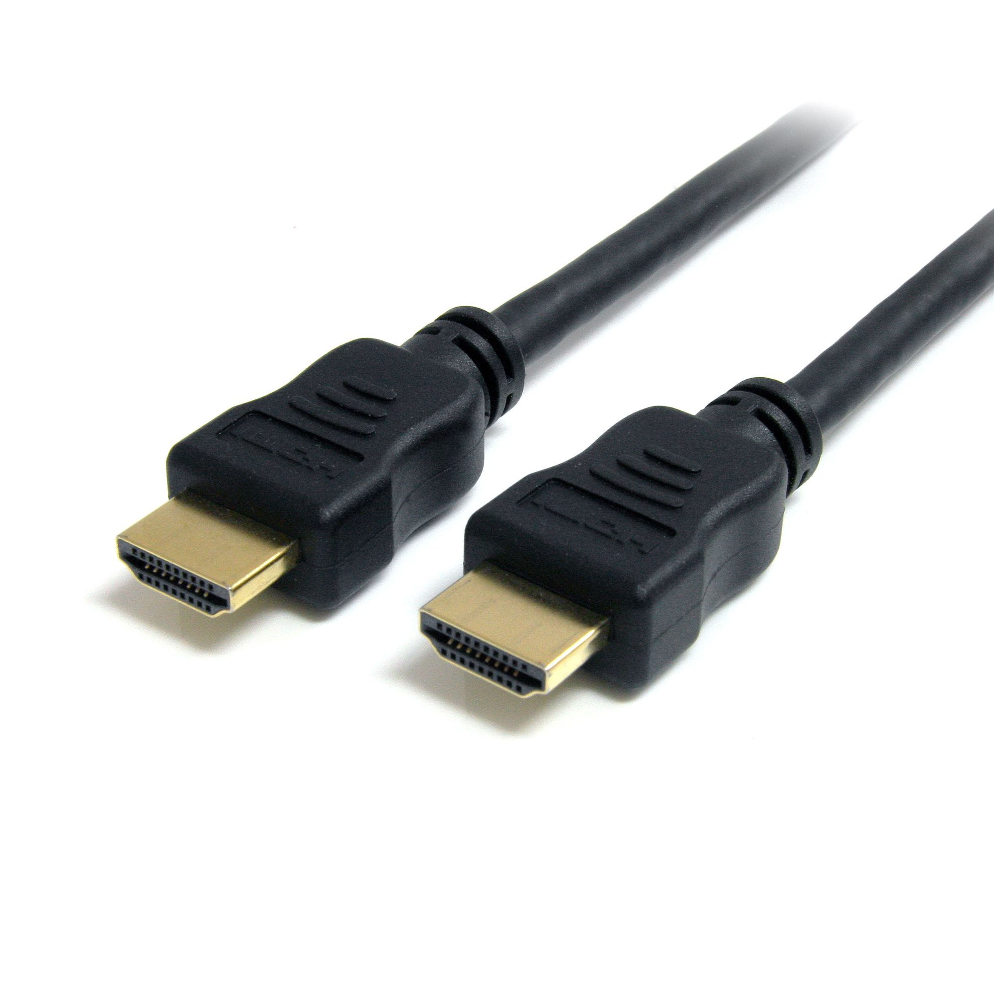 StarTech.com 3.1m HDMI Cable - 4K High Speed HDMI Cable with Ethernet - 4K 30Hz UHD HDMI Cord - 10.2 Gbps Bandwidth - HDMI 1.4 Video / Display Cable M/M 28AWG - HDCP 1.4 - Black~10ft HDMI Cable - 4K High Speed HDMI Cable with Ethernet - 4K 30Hz UHD HDMI Cord - 10.2 Gbps Bandwidth - HDMI 1.4 Video / Display Cable M/M 28AWG - HDCP 1.4 - Black