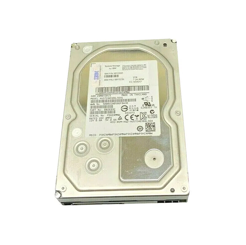 98Y3685 - IBM 3TB 7200RPM SAS 6Gb/s 3.5-in Hard Drive