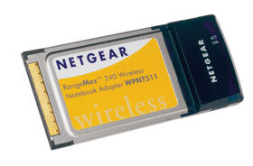 NETGEAR RangeMax 240 Wireless Notebook Adapter WPNT511 240 Mbit/s