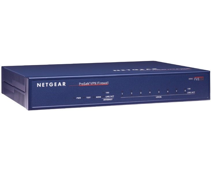 NETGEAR ProSafe VPN Firewall 50 & 8x 10/100 Switching Ports hardware firewall