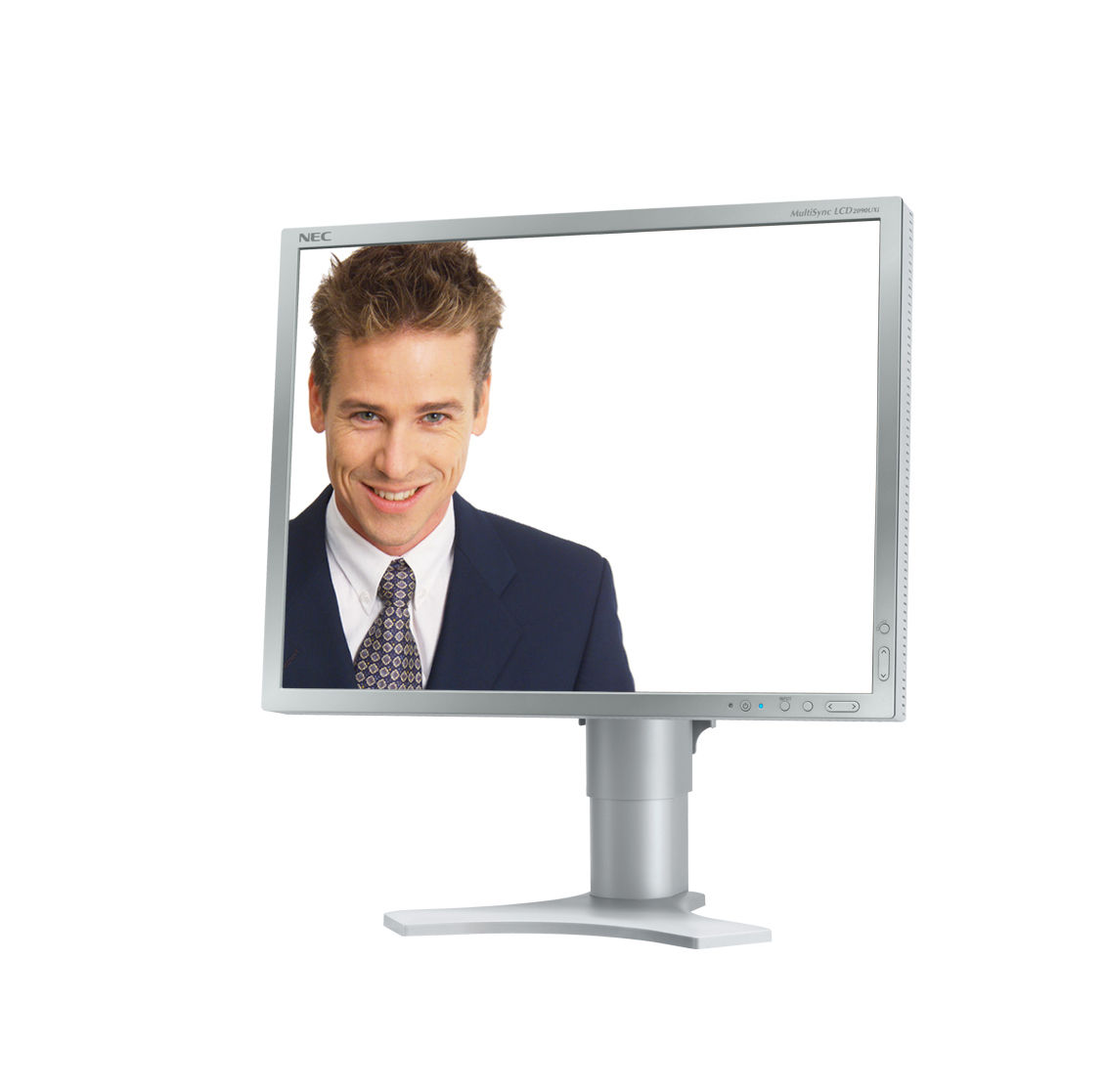 NEC MultiSync® LCD2090UXi computer monitor 51 cm (20.1") 1600 x 1200 pixels Silver